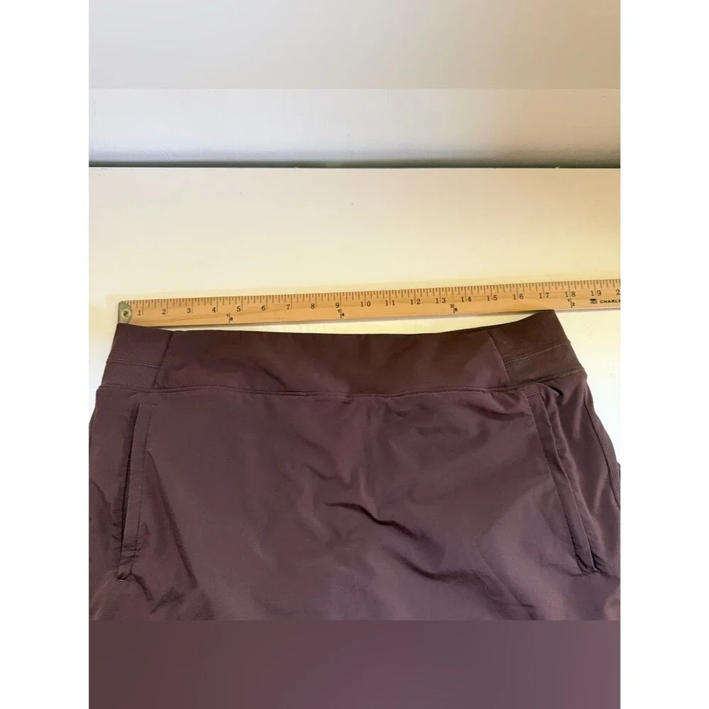 Athleta SoHo Skort Size Brown Size 16 Hiking Outdoor Activewear